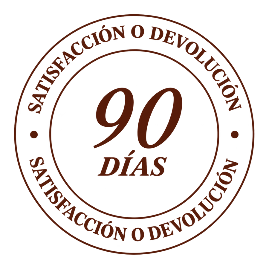 Alora — Garantía de satisfacción o devolución de 90 días