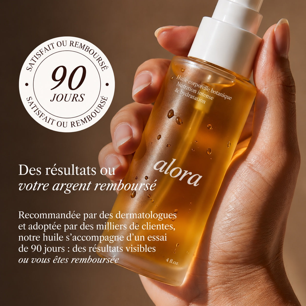 Alora — Huile corporelle botanique™