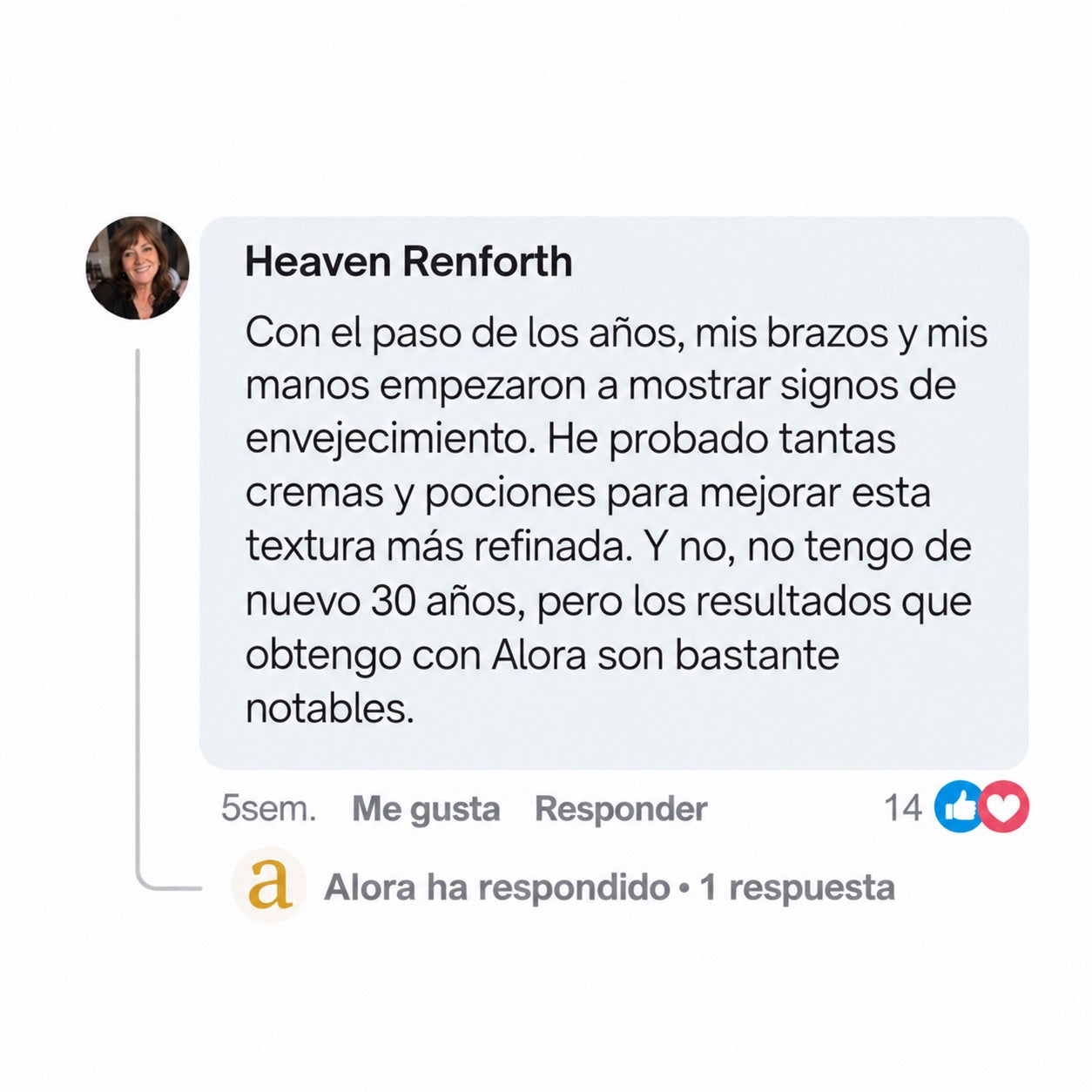 Alora — Resultado de una clienta 5