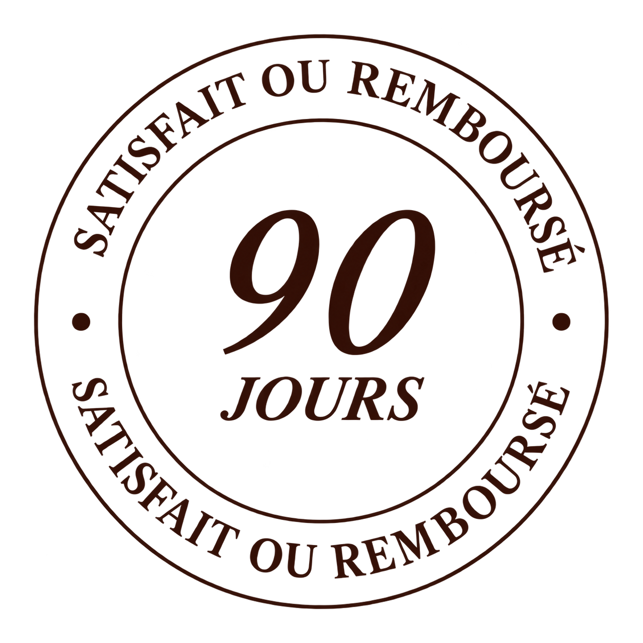 Alora — Garantie satisfait ou remboursé de 90 jours