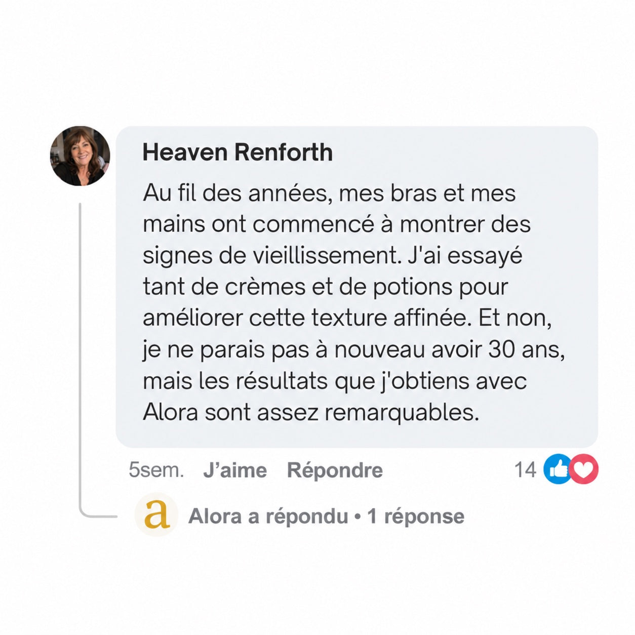 Alora — Résultat client 5