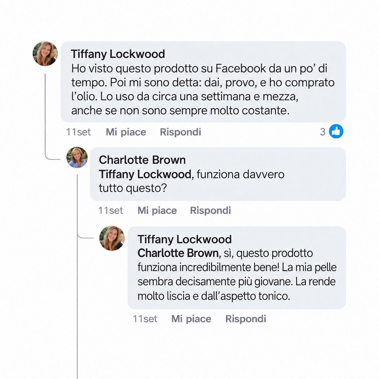 Alora — Risultato della cliente 6
